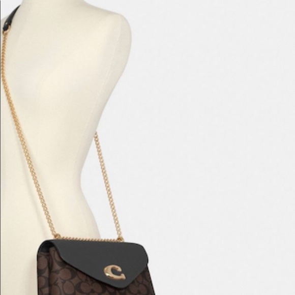 Tammie Shoulder Bag In Signature Canvas NWT - Picture 5 of 5